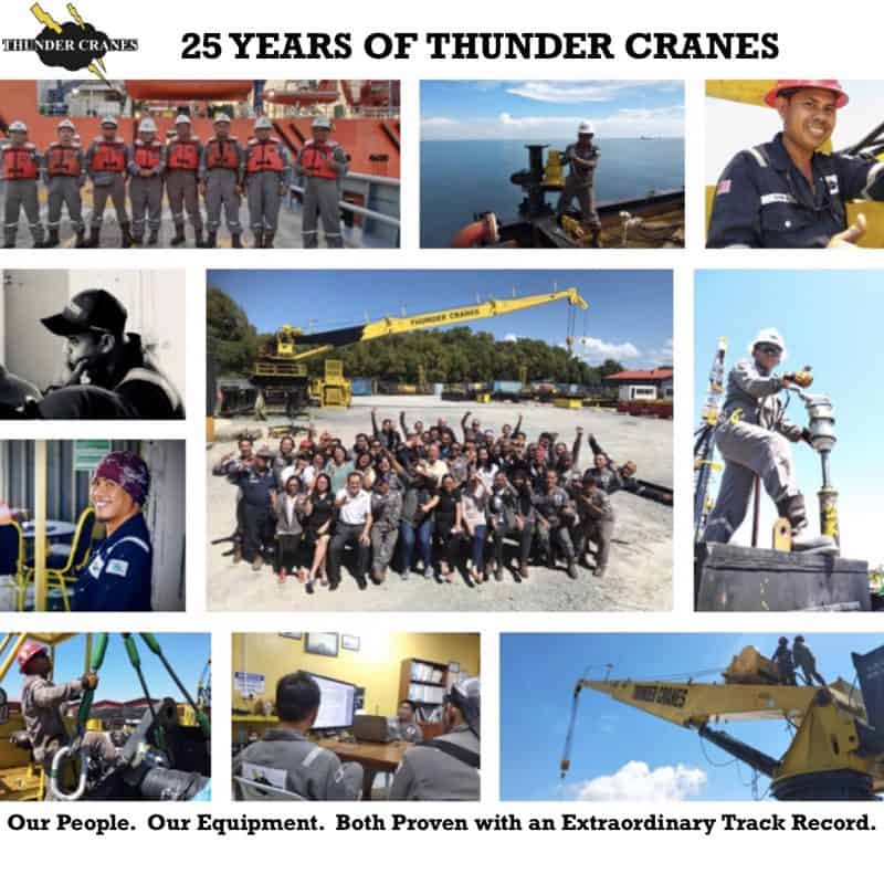 25 Years of Thunder Cranes