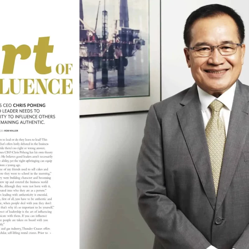 Thunder Cranes CEO Chris Poheng