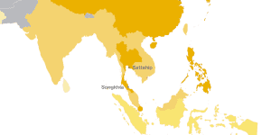 Thunder Cranes - Thailand Map