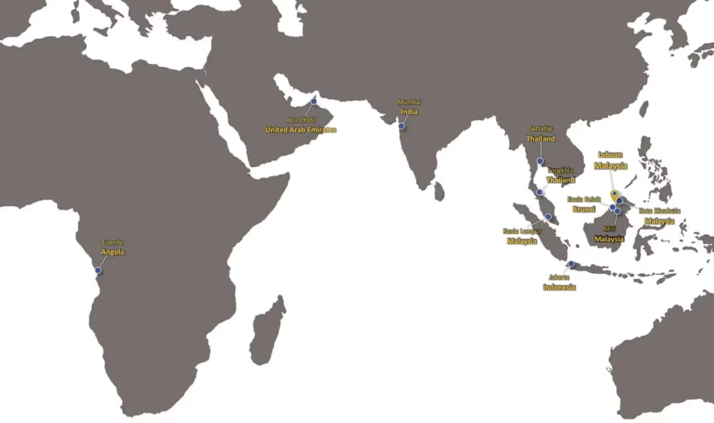 Thunder Cranes in UAE Dubai Middle East