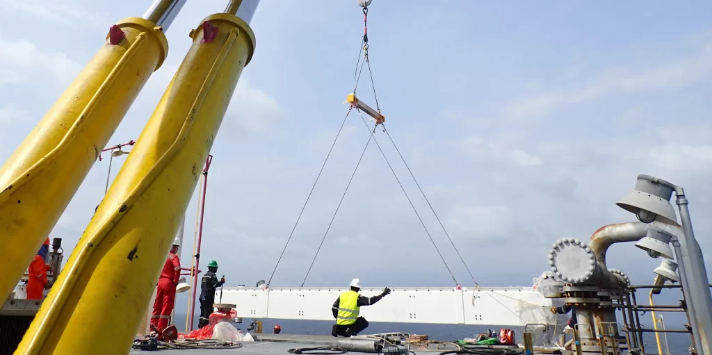 Cooler Installation Offshore